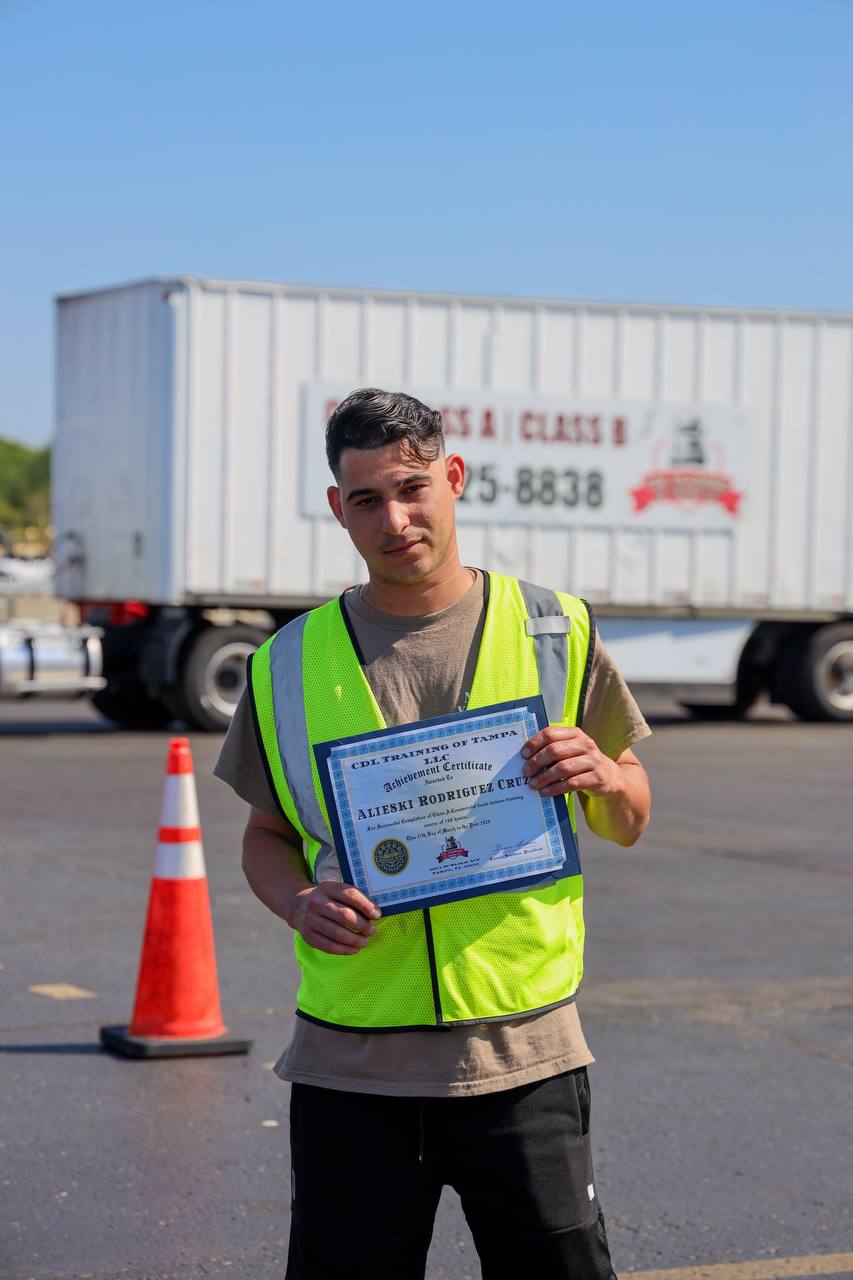 Alex Antonio Sepulveda Rosado — CDL Training of Tampa Graduate